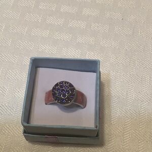 GANZ Blue Gemstone Ring